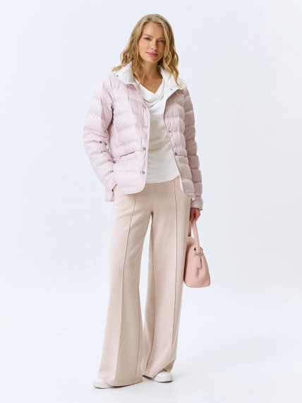 Легкая куртка на натуральном утеплителе