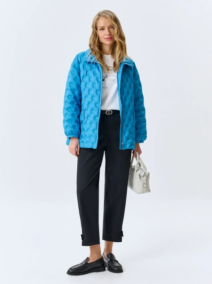 Куртка Oversize с фантазийной стежкой