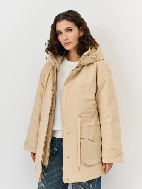 Парка на натуральном утеплителе