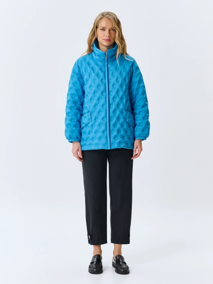 Куртка Oversize с фантазийной стежкой