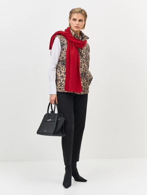 Вязаный шарф из 100% шерсти