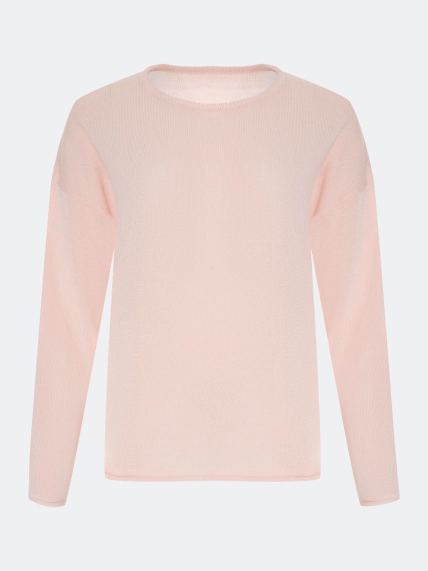 Яркий вязаный джемпер