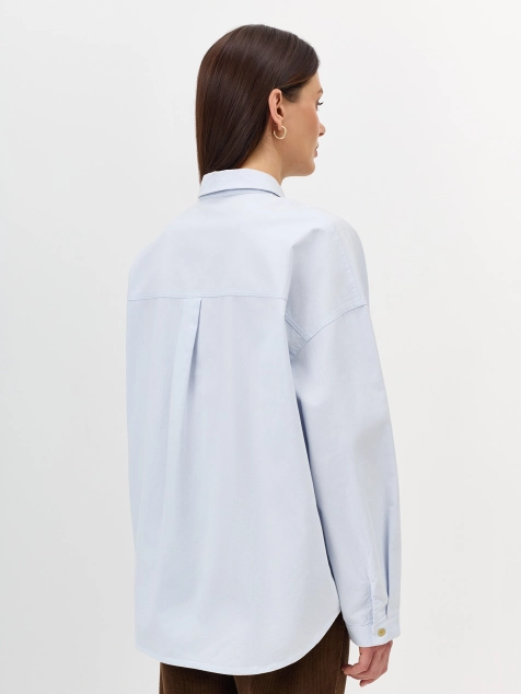 Рубашка Oversize из 100% хлопка