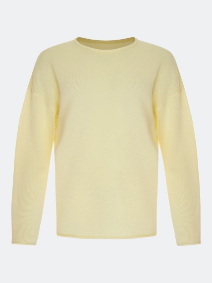 Яркий вязаный джемпер