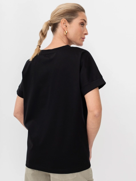 Базовая черная футболка