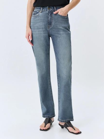 Джинсы Slim fit с деликатной варкой