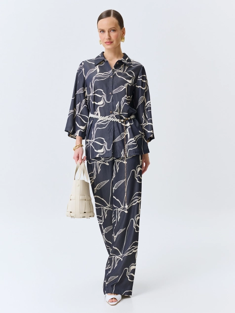 Пояс-цепочка с жемчужинами