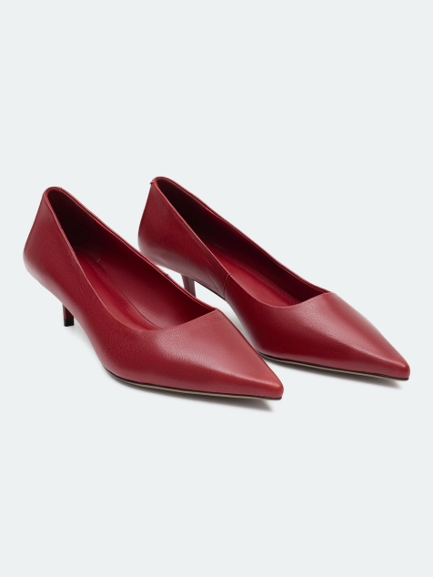 Яркие туфли kitten heels