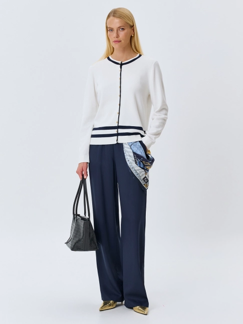 Свободные брюки из 100% тенселя