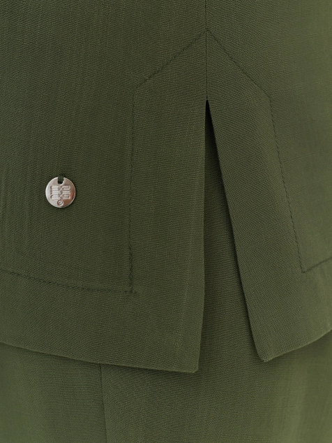 Свободный топ из вискозного шелка