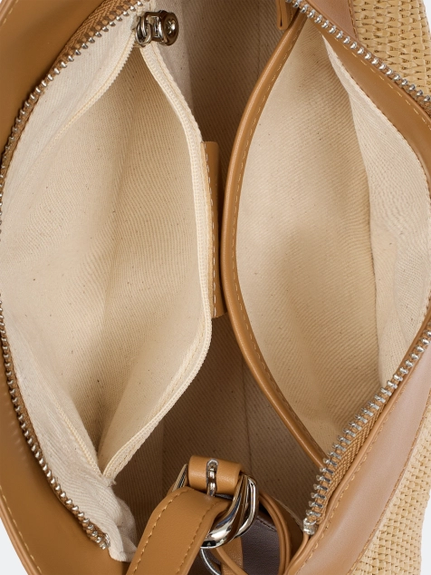 Комбинированная сумка кроссбоди