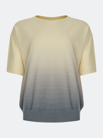 Вязаный джемпер с градиентом