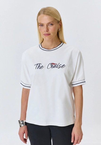 Футболка с принтом "Cruise"