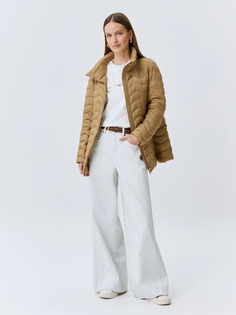 Куртка с фантазийной стежкой