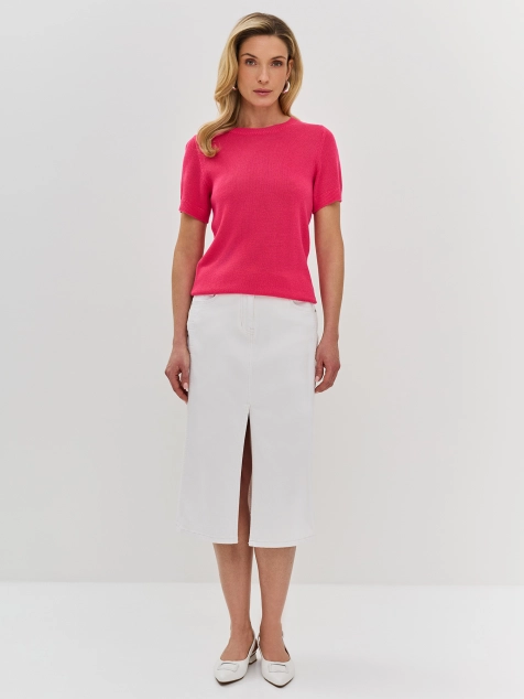 Вязаный джемпер из вискозы