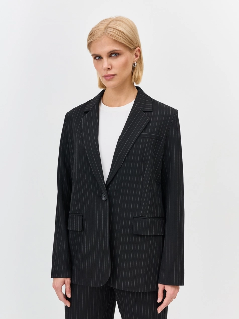 Классичесский блейзер в  полоску