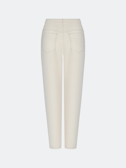 Бежевые джинсы Slim fit