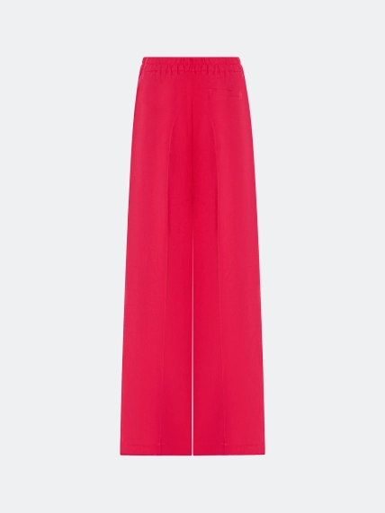 Льняные брюки с мягкими стрелками