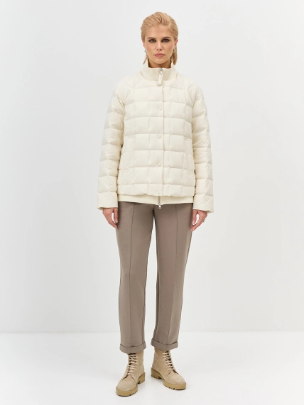 Куртка Oversize с трикотажной манишкой