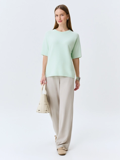 Джемпер с короткими рукавами