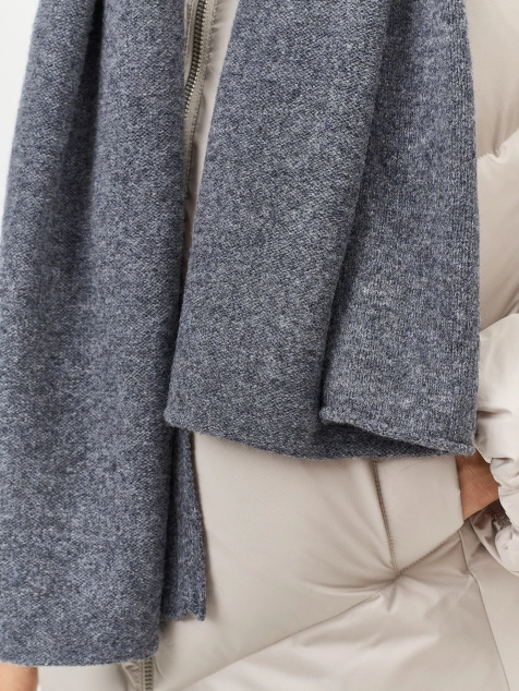 Вязаный шарф из 100% шерсти