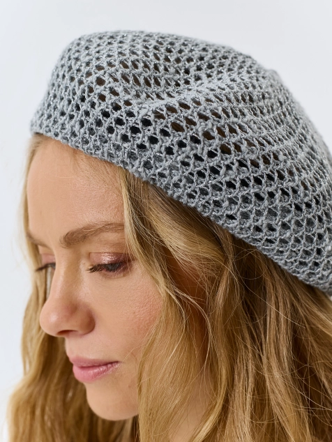 Ажурный берет