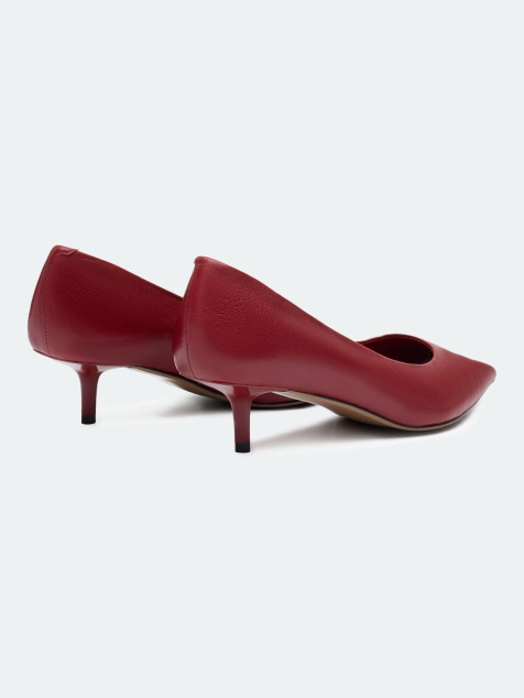 Яркие туфли kitten heels