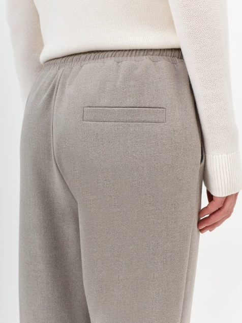 Комфортные брюки с шерстью