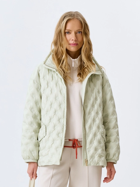 Куртка Oversize с фантазийной стежкой