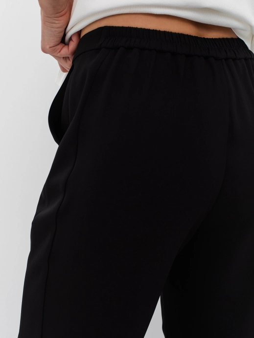 Классические прямые брюки из вискозы