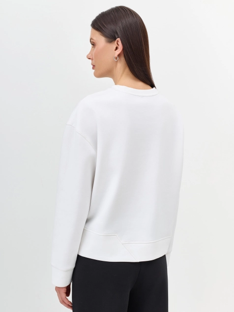 Свитшот с минималистичным принтом