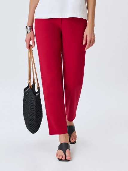 Яркие брюки из хлопка