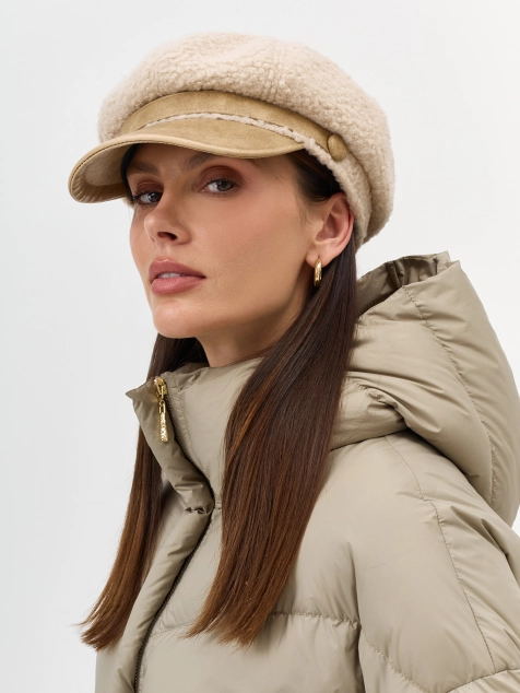 Кепи из искусственного меха