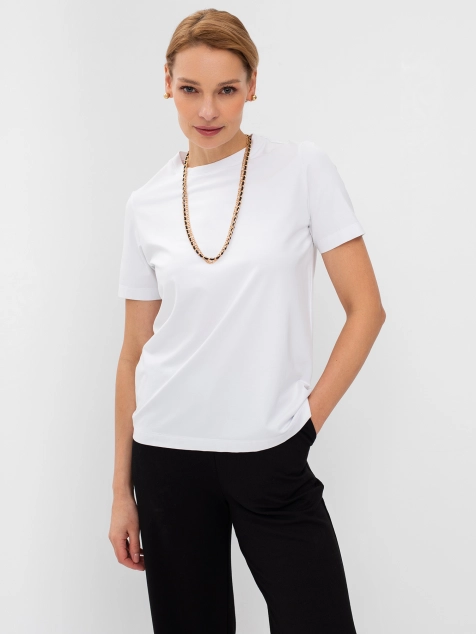 Базовая белая футболка