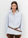 Рубашка Oversize из 100% хлопка