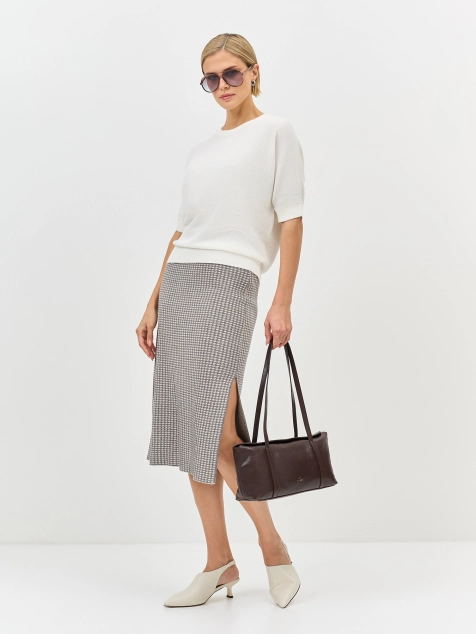 Базовый джемпер с короткими рукавами