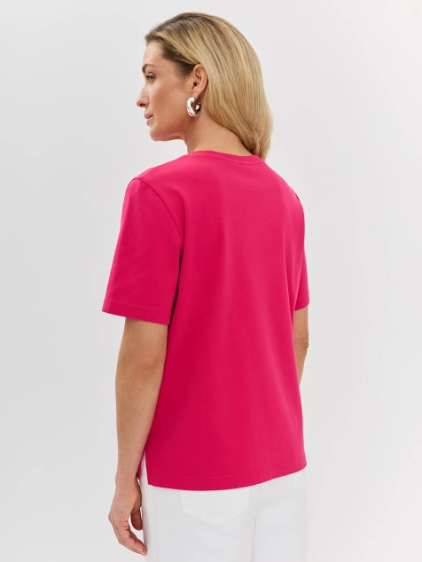 Яркая футболка из 100% хлопка