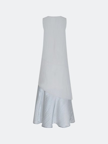 Сарафан с шиммерной фактурной подкладкой