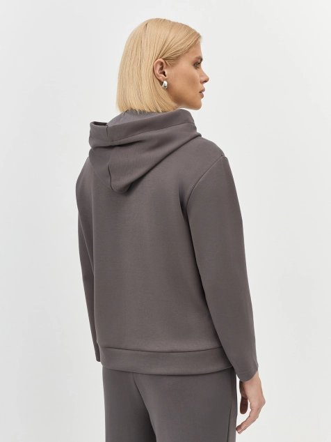 Худи из смесового модала 