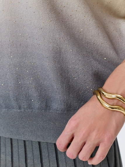 Вязаный джемпер с градиентом