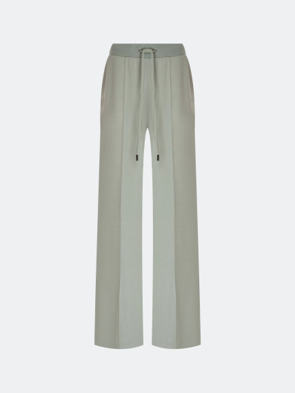 Прямые брюки с застроченными стрелками