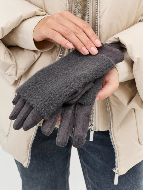 Перчатки 2 в 1