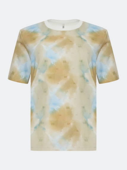 Футболка с абстрактным принтом