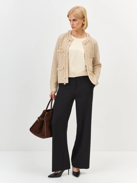 Укороченный кардиган в стиле &quot;chanel''