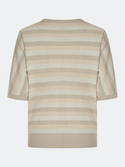 Вязаный джемпер в полоску