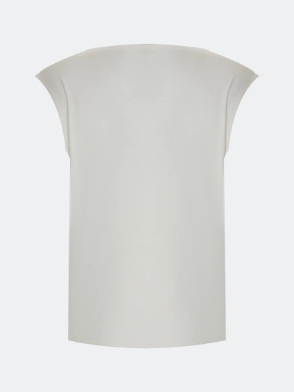 Топ с драпировкой