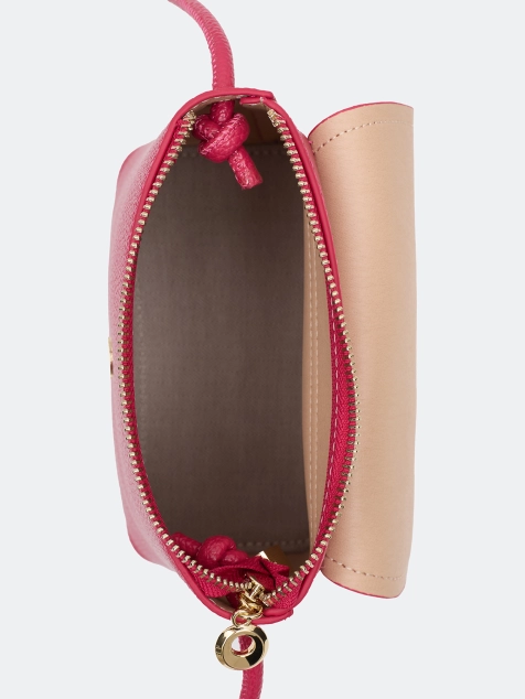 Яркая сумка-шоппер с косметичкой