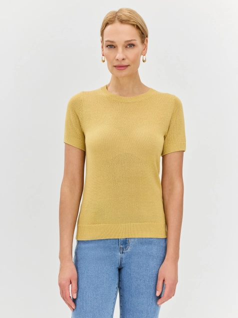 Вязаный джемпер из вискозы